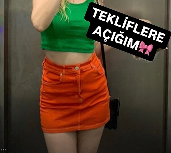 Bershka Kısa Etek (tekliflere açığım????)