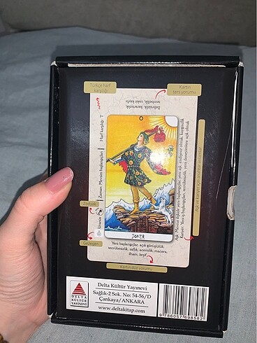 xs Beden Tarot Kartları (Açıklamalı)