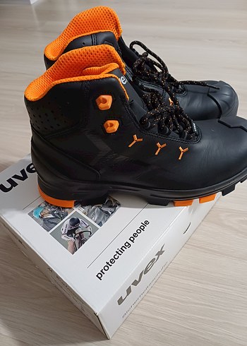 Turuncu Uvex İş botu - Görsel 3