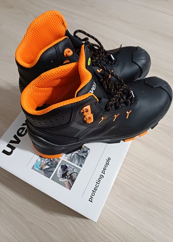 Turuncu Uvex İş botu - Görsel 4