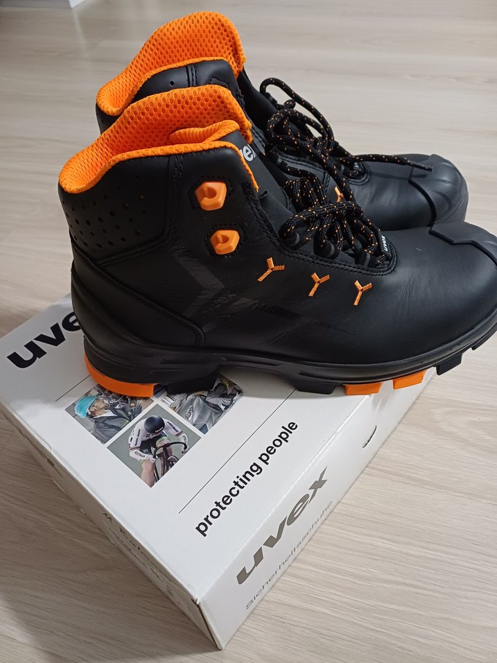 Turuncu Uvex İş botu - Görsel 3