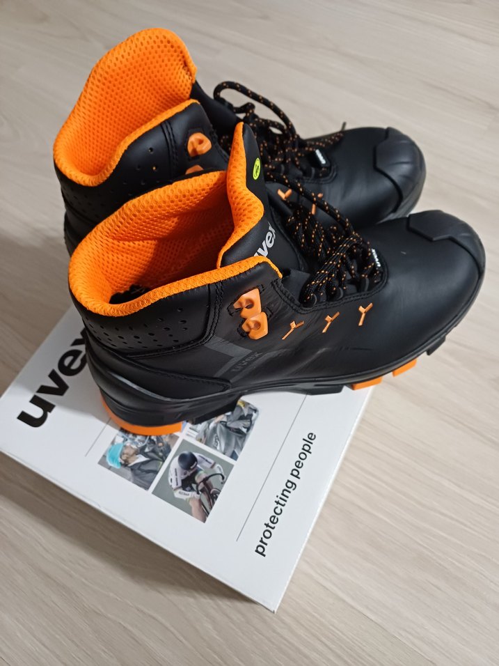 Turuncu Uvex İş botu - Görsel 4
