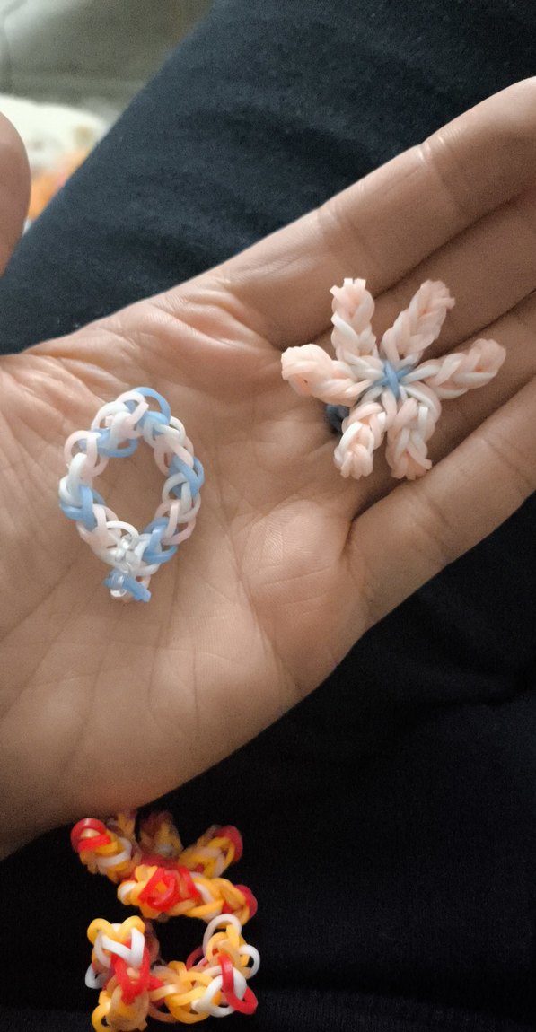 Pastel Renkli Elastik Tie-Dye Kadın Bileklik - Görsel 2