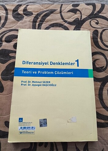  Beden Renk Diferansiyel denklemler kitabı