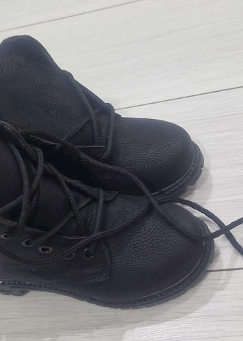 Diğer Siyah Bağcıklı yandan fermuarlı Çocuk Bot