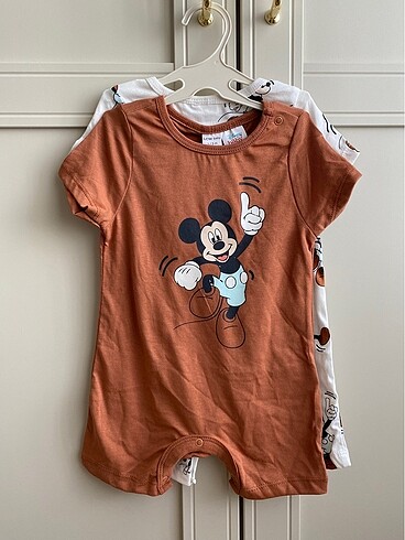 Mickey mouse 2?li bebek tulum
