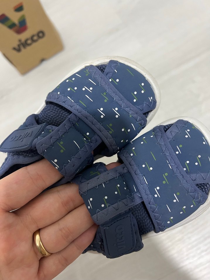 Erkek bebek sandalet Vicco. - Görsel 5