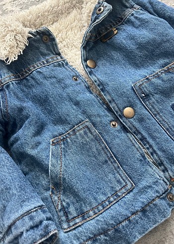 Erkek bebek kot ceket. - Görsel 2