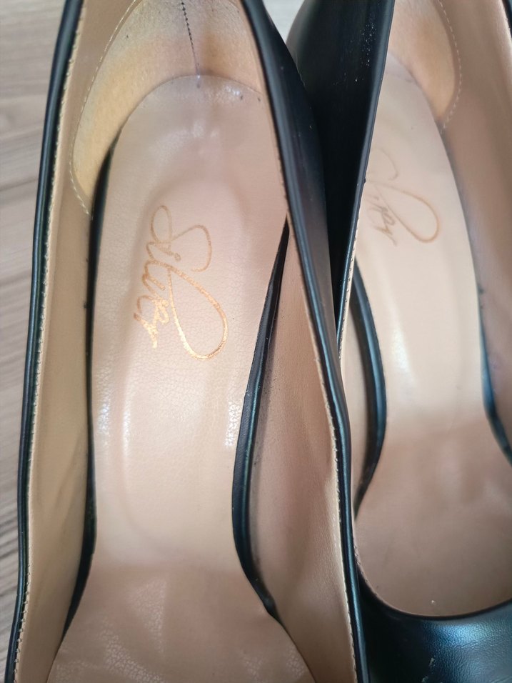 stiletto siyah mat iyi durumda - Görsel 4