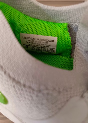 Under Armour Beyaz Gri Bağcıklı Spor Ayakkabı - Görsel 5