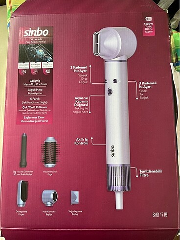 Beden Renk Sinbo Airwrap Saç Şekillendirici
