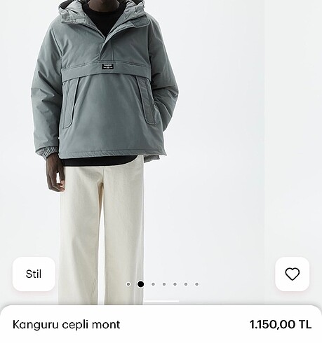 Pull and bear kanguru mont