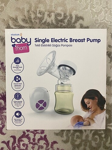 Baby mom elektrikli göğüs pompası