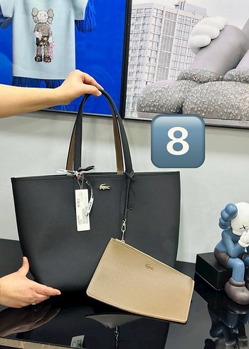Beden pembe Renk Lacoste Anna Model Çanta