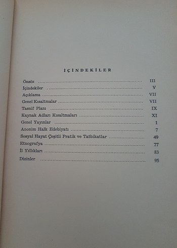 Türk Folklor ve Etnografya Bibliyografyası II - 1973