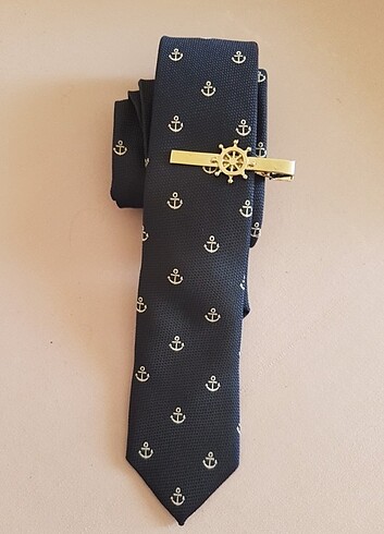 Capa Desen Lacivert Kravat