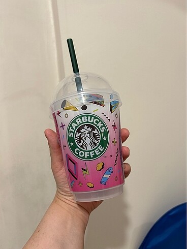 Starbucks frappucino bardağı