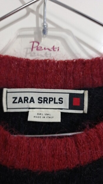 Zara Kırmızı zara kazak