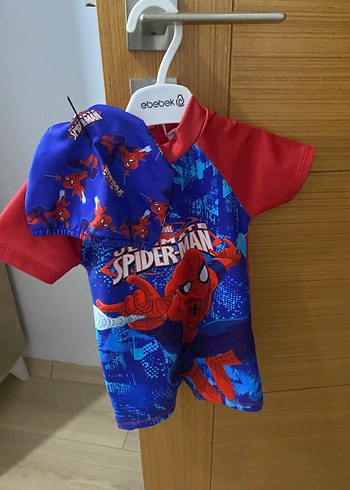 Kısa Kollu Spider-Man Baskılı Erkek Mayo - Görsel 2