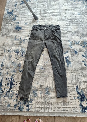 Gri erkek Denim Jean Pantolon - Görsel 3