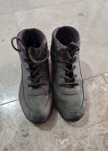 Gri Bağcıklı Erkek Street Style Bot - Görsel 3