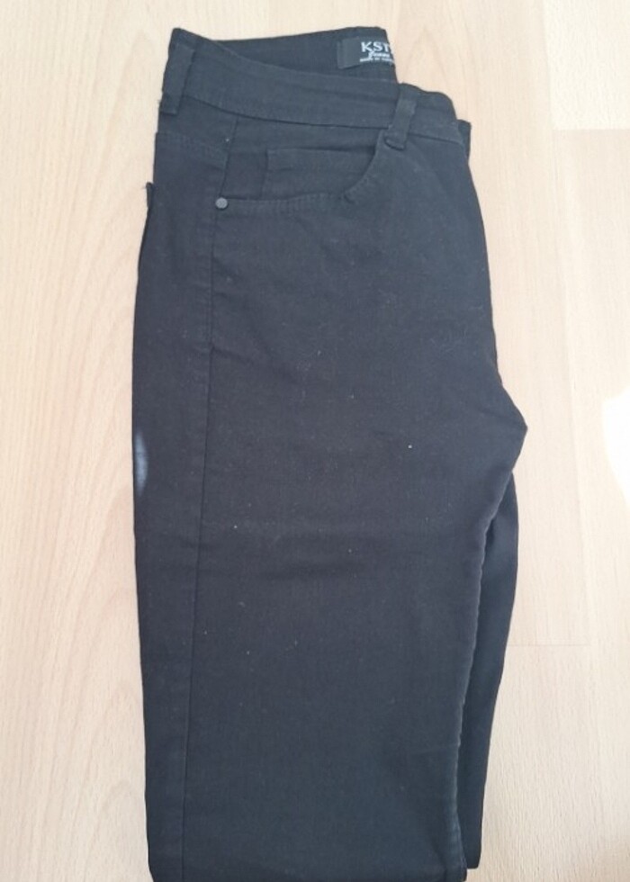 Siyah kot pantolon - Görsel 2