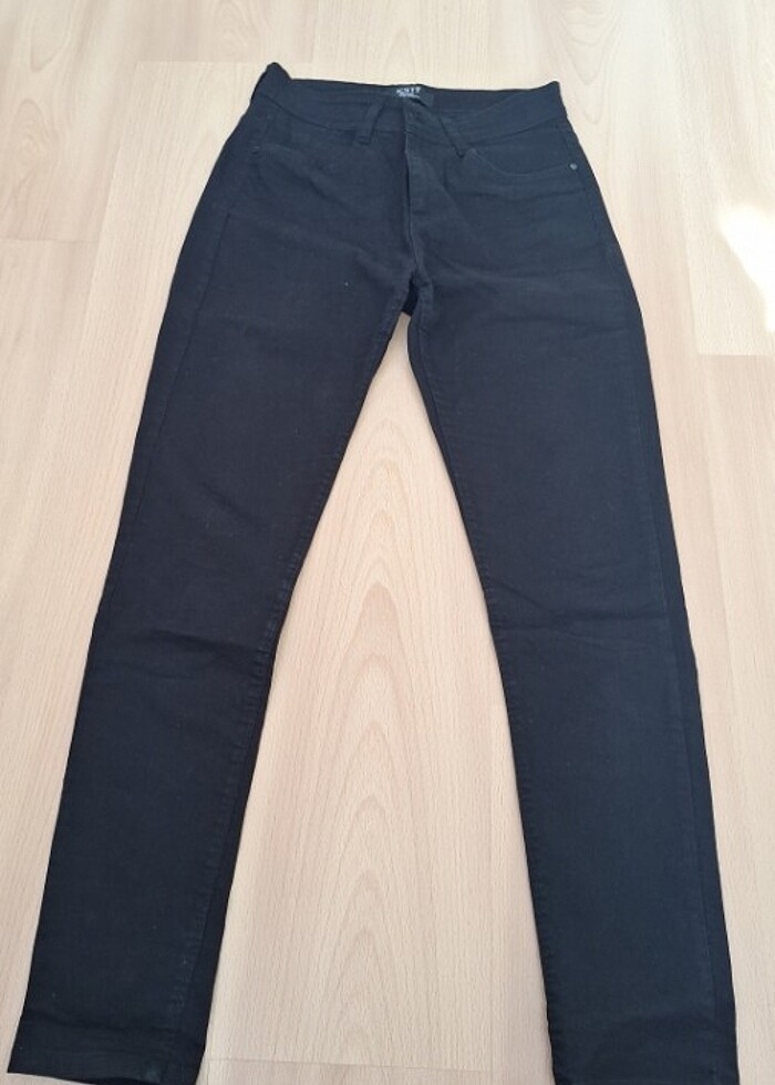 Siyah kot pantolon - Görsel 3