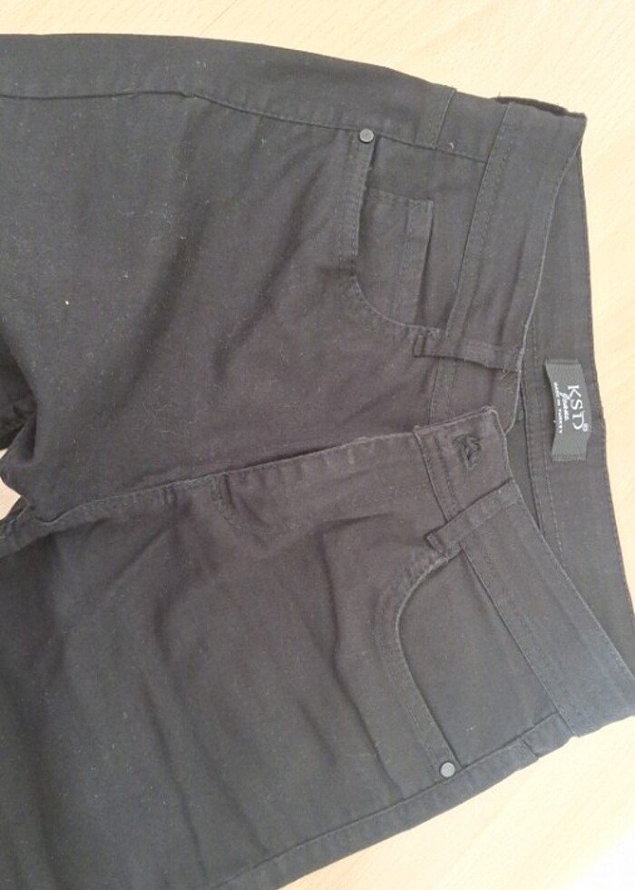 Siyah kot pantolon - Görsel 4