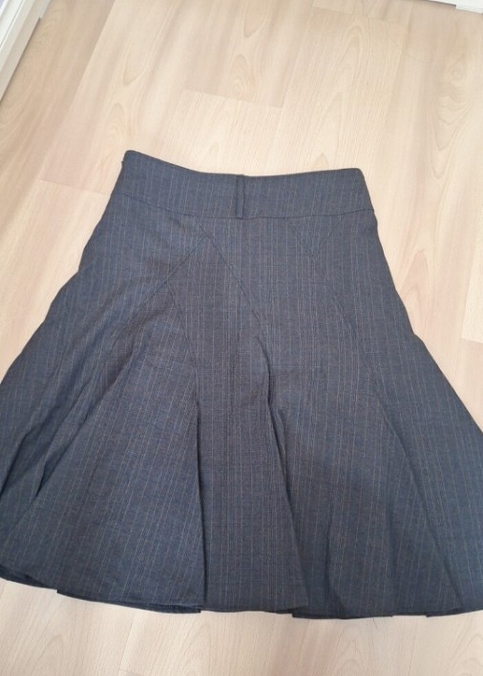 Kalın vintage etek - Görsel 2