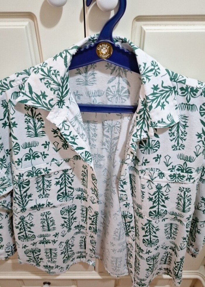 Desenli gömlek  - Görsel 2