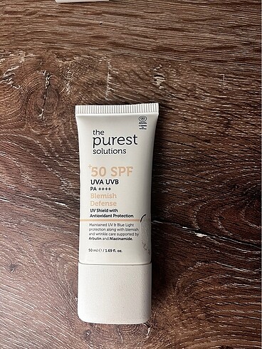 La Roche Posay purest 50spf güneş kremi yeni