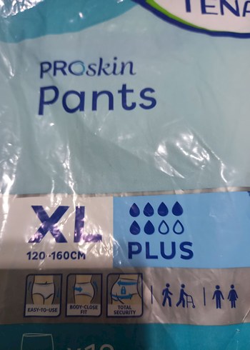 TENA ProSkin Plus Büyük Beden yetişkin bezi. - Görsel 2