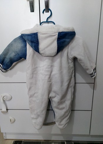 Bebek Erkek Kapüşonlu 1Tulum - Görsel 3