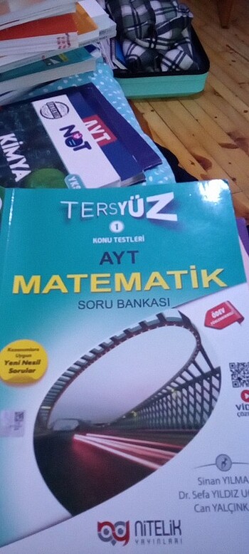 Beden Nitelik yayınları ayt matematik soru bankası tersyuz
