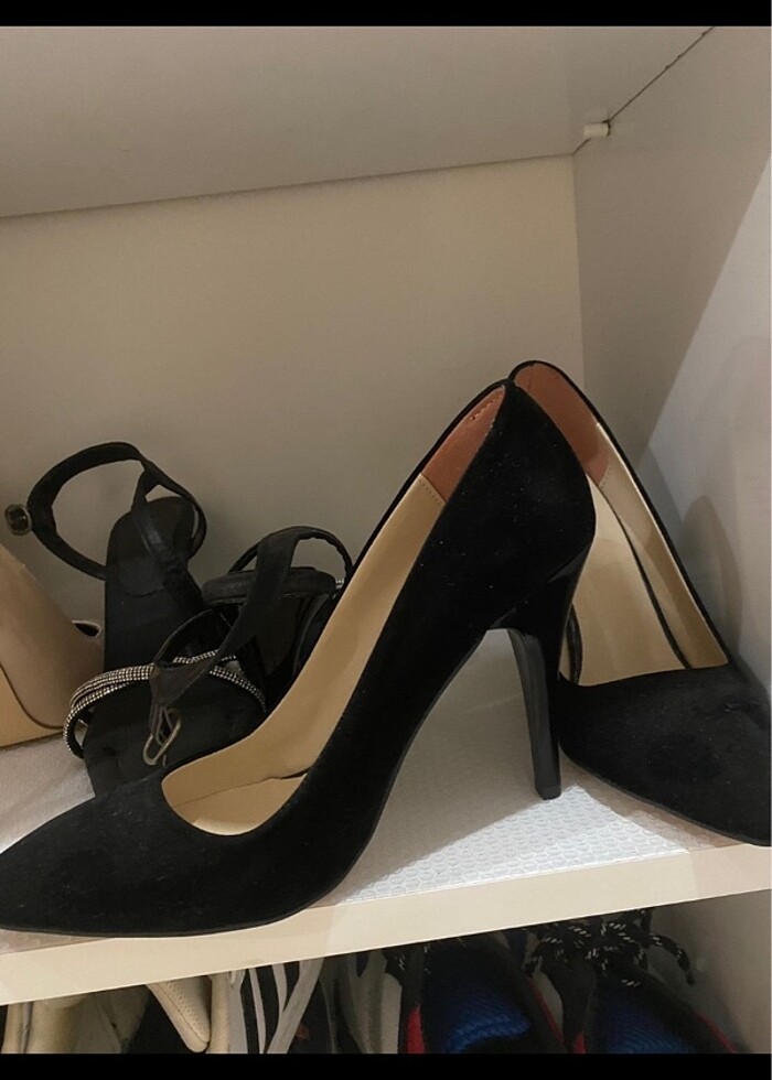 Siyah stiletto - Görsel 2