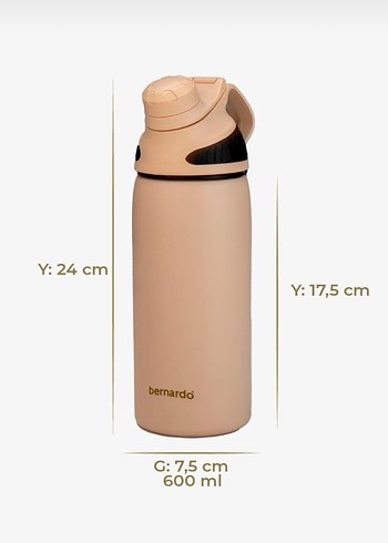 Bej  Termos Matara - Görsel 2