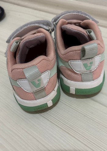 Kız Çocuk Pembe Cırtcırtlı Spor Ayakkabı - Görsel 8