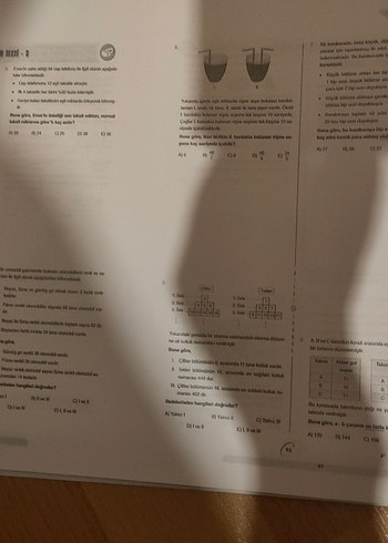 Bilgi Sarmal TYT Problemler Soru Bankası - Görsel 3