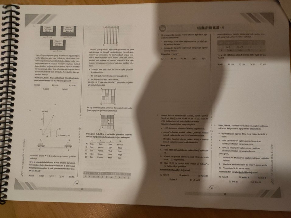 Bilgi Sarmal TYT Problemler Soru Bankası - Görsel 2