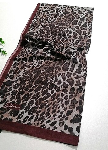 Diğer Leopar desenli soft şal