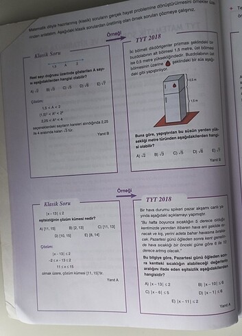  Tyt karekök geometri 