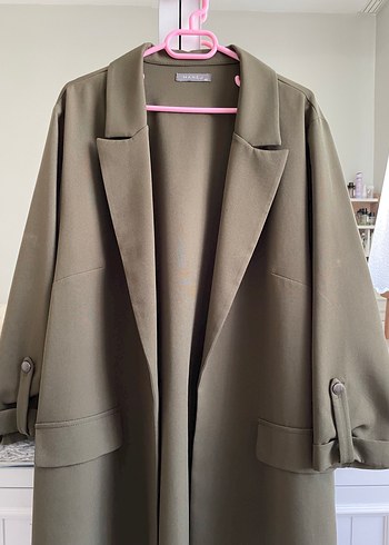 Haki yeşili blazer ceket