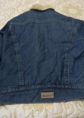 l Beden mavi Renk Kadın Mavi Denim Ceket