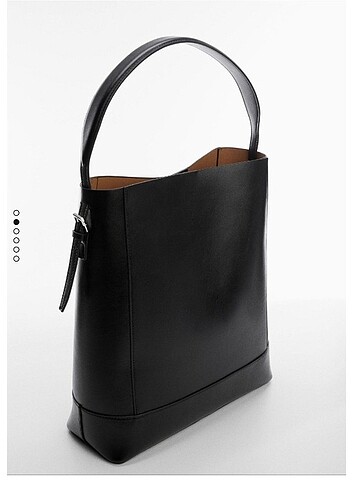Mango Kısa Saplı Shopper Çanta