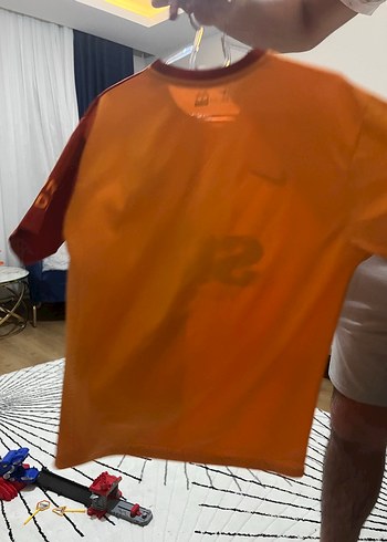 Turuncu Kısa Kollu Galatasaray Forma - Görsel 3