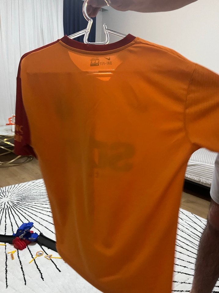Turuncu Kısa Kollu Galatasaray Forma - Görsel 4