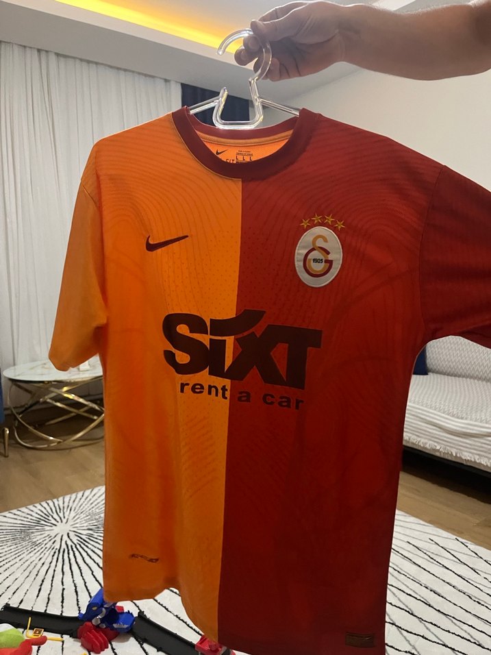 Turuncu Kısa Kollu Galatasaray Forma - Görsel 2