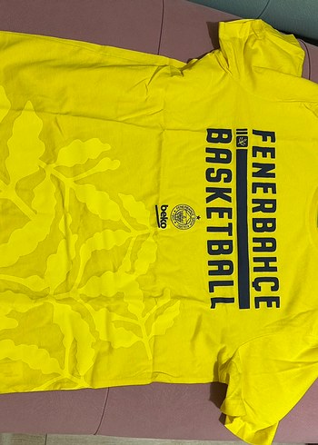 Fenerbahçe Basketbol Sarı Erkek Tişört