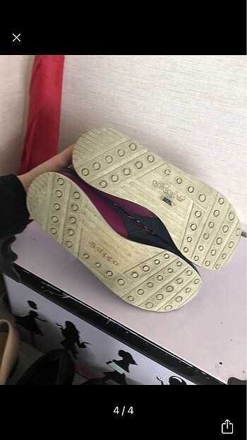 40 Beden Adidas Spor Ayakkabı