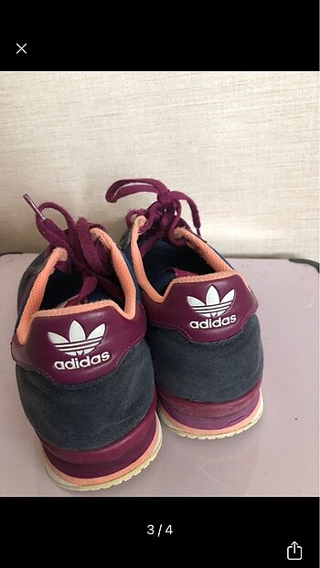 40 Beden siyah Renk Adidas Spor Ayakkabı